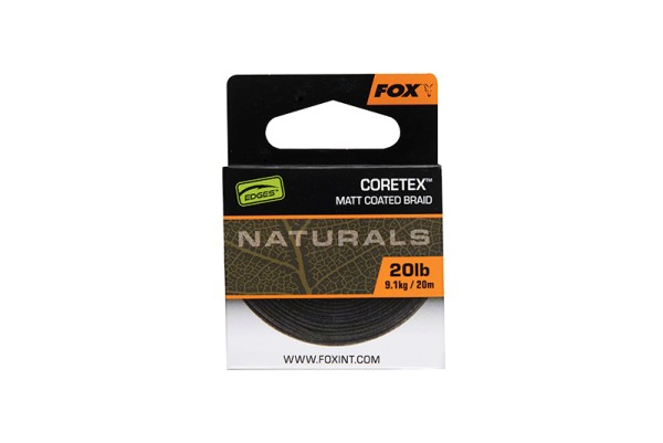 Fox EDGES Naturals Coretex 20lb 9,1kg 20m