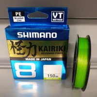Shimano Kairiki VT NEW 8 150m Mantis Green Grün Shimano Kairiki VT NEW 8 150m Mantis Green Grün