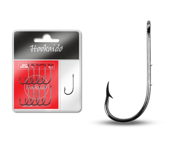 Delphin HOOKAIDO BAITHOLDER Ösenhaken #1 #2 #4 11Stück