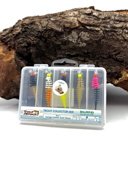 Balzer Trout Attack Trout Mega Mix Tungstenhaken Knoblauch 5cm