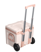 Stanley The Easy-Carry Outdoor Wheeled Cooler Kühlbox Rose Quartz 48l