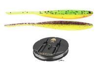 Westin Drop Shot Rig Kit + 11cm ShadTeez 14g Clear & Dark Water Mix