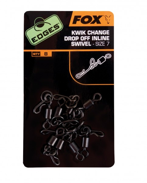 Fox Edges Ring / Kwik Connector Combo Swivel Size 7 x 8 Stück