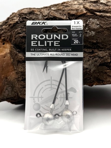 BKK Round Elite Stinger Eye Bait Keeper Gr. 8/0 10/0 12/0 - 5g 10g 15g 20g