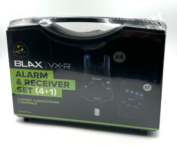 Carp Spirit Blax VXR Alarm Receiver Set 4+1 Bissanzeigerset Funk Set