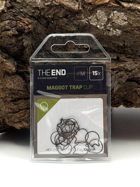 Delphin THE END Maggot Trap Madenclip für Haarmontagen Größe S M