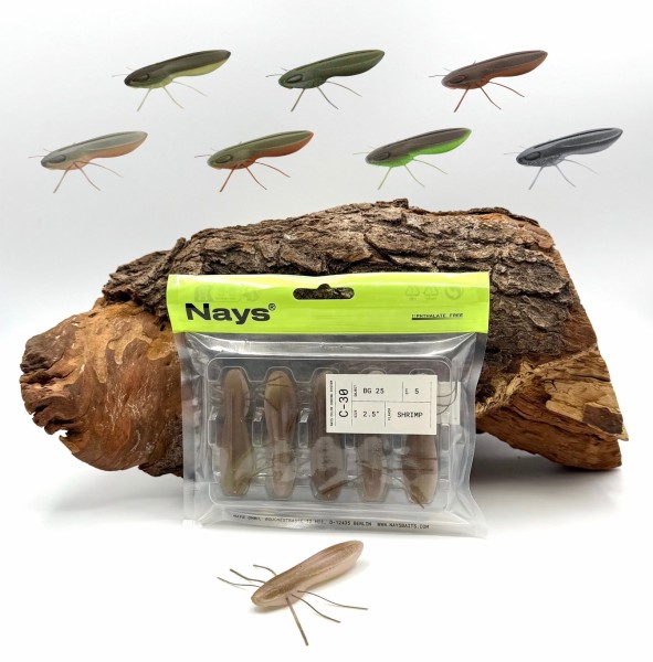 Nays BG 25 6,4cm 6,4g Insektenimitat 8 Farben
