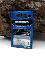 SPRO Saltwater Stainless Steel Quick Change Snap Gr. 0 11kg 10 Stück