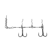 BKK Chain-21 Stinger Rig Gr. 1 1/0 2/0 3/0
