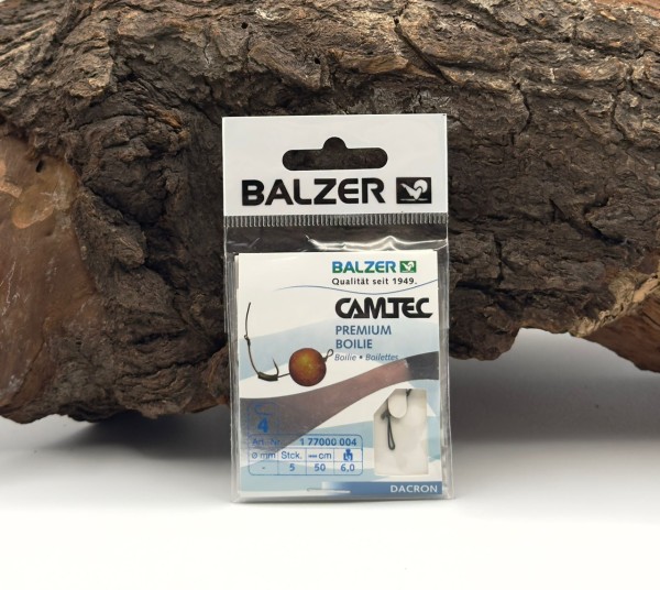 Balzer Camtec Premium Boilie schwarz 5 Stück Gr. 1 2 4 6 SALE