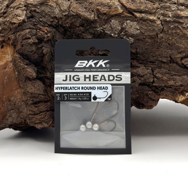 BKK Hyperlatch Round Head Gr. 2 Jighaken 1,4g 1,75g