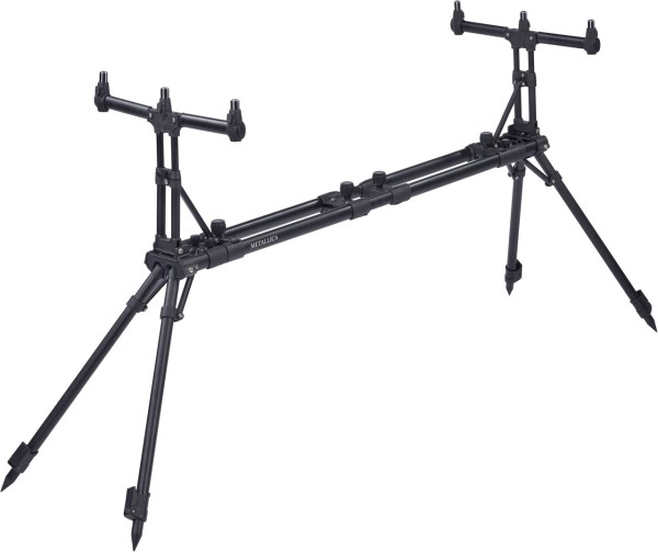 Balzer Metallica Rod Pod aufklappbarer Rutenhalter mit Tasche