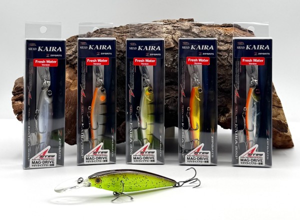 ZipBaits Shad Kaira 80SP Freshwater 8cm 11,7g Barsch Zander JDM Japan Wobbler DA