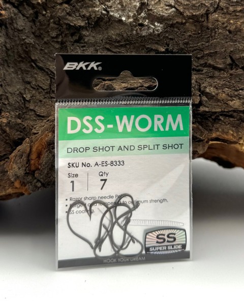 BKK DSS-Worm Dropshot & Split Shot Haken