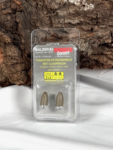 Balzer Shirasu Street Tungsten Patronenblei + 2 Glasperlen 3,5g-14,2g