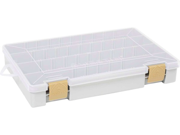 Westin W3 Tackle Box in 4 Größen Köderboxen Grey/Clear