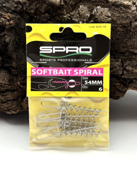 Spro Predator Softbait Spiral 54mm 6 Stück