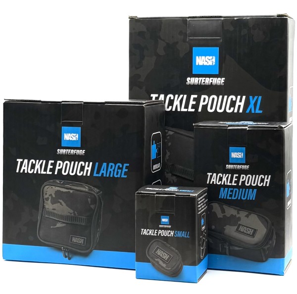 NASH Subterfuge Tackle Pouch Small Medium Large XL Zubehörtasche