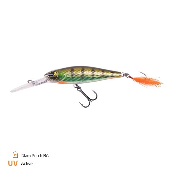 Zeck Hitch Twitchbait 1,8m Lauftiefe 6cm 5,4g 12 Farben