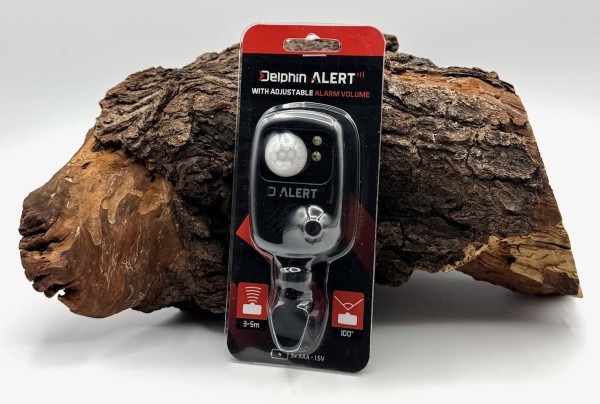 Delphin ALERT Bewegungssensor 100° Bereich 3x5m Überwachungsmelder