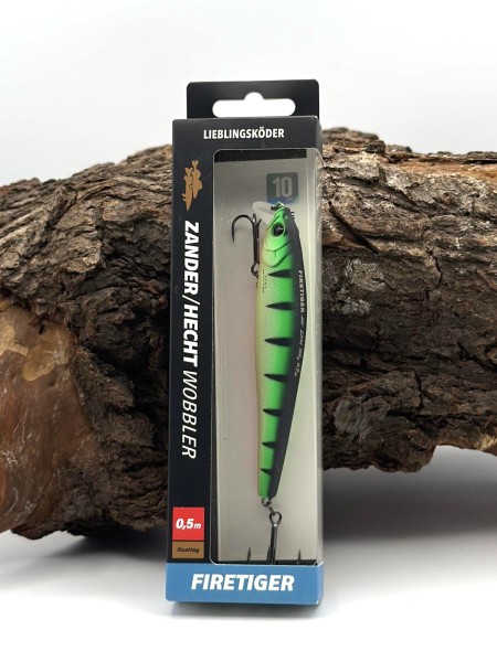 Lieblingsköder Zander/Hecht-Wobbler 10cm 15,0g 0,5m Tauchtiefe Floating 16 Farben