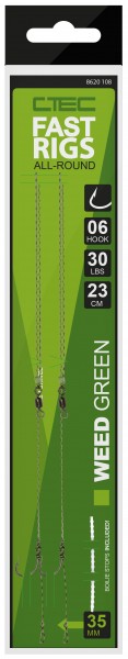 Spro C-Tec Fast Rigs 23cm Weed Green