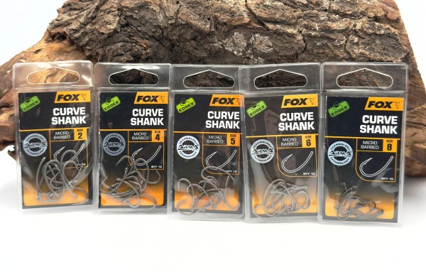 Fox Edges Hooks Curve Shank Micro Barbed Gr. 2 4 5 6 7 8