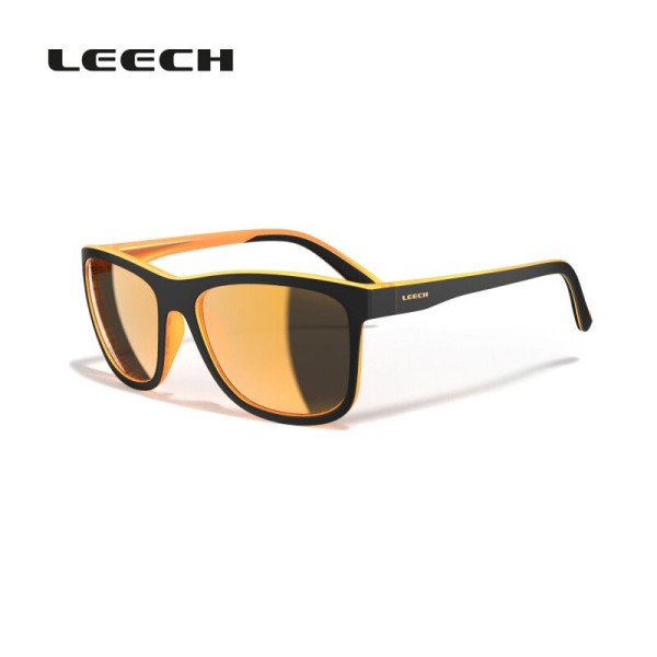 Leech M17 X Street PC-CL Fire Polarisationsbrille mit kupferfarbenen Polycarbonat Gläsern