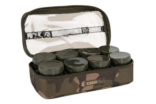 Fox Camolite 12 Pot Hookbait Case 32,5x16,5x9,5cm