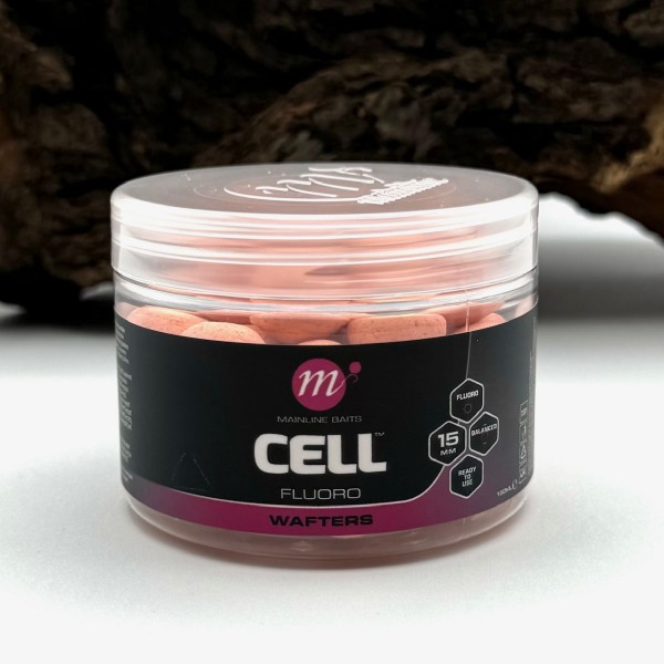 Mainline Wafters Fluoro Floating 15mm 150ml The Link Essential Cell The Cell Pink