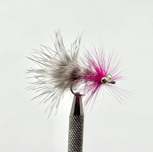 Seatrout Polar Magnus Pink Handgebunden Meerforellenfliege Winterfliege