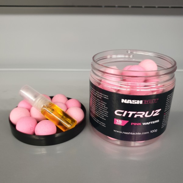 Nash Citruz Wafters 18mm Pink 100g + 3ml Booster