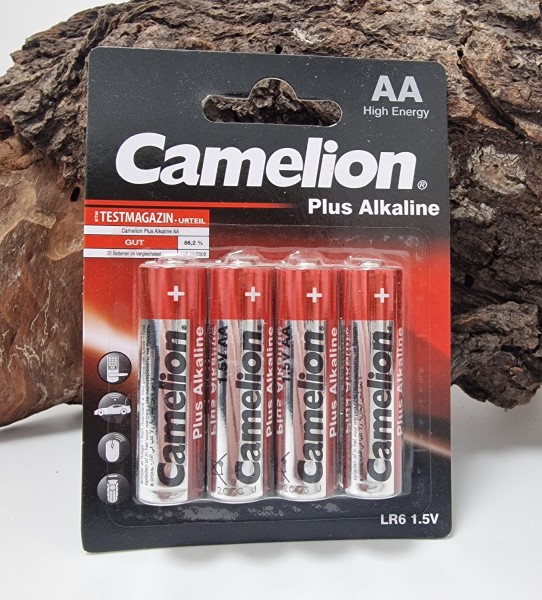 Camelion PLUS LR06 Mignon AA Alkaline Batterie (4er Blister)