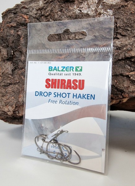 Balzer Shirasu DropShot Haken Free Rotation Gr. 1 2 4