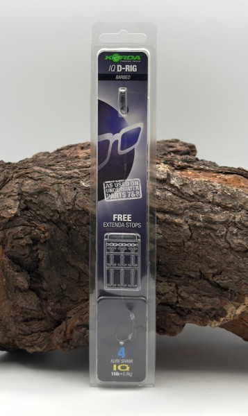 Korda IQ D Rig Size 4 Kurv 15lb