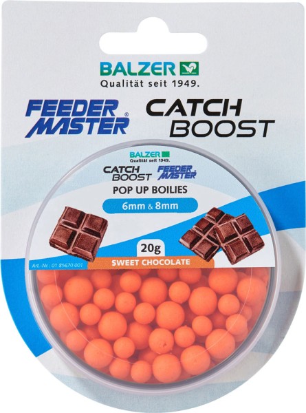Balzer Catch Boost Method Feeder Pop Ups Boilies 6mm & 8mm