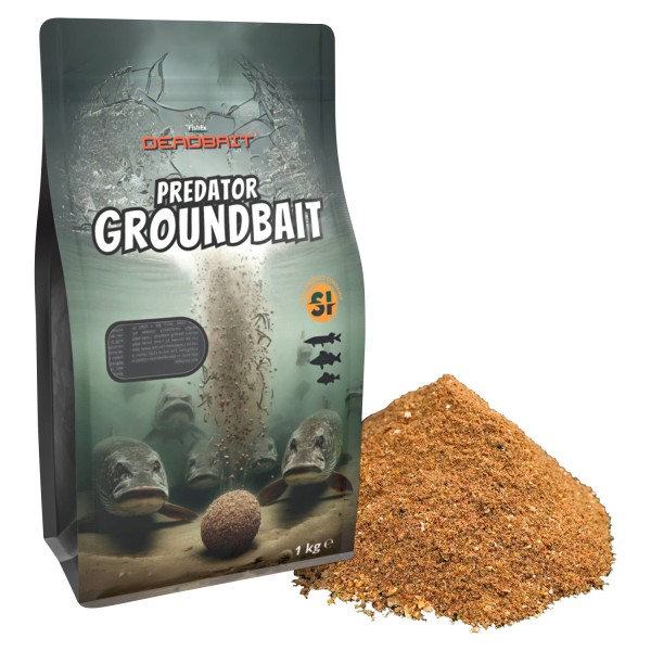 Köderfischking FishEx DEADBAIT Predator Groundbait 1kg 2kg Lockfutter