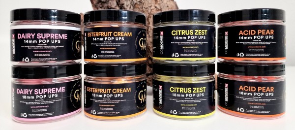 CCmoore Elite Pop Ups 14mm 18mm Acid Pear Citrus Zest Dairy Supreme Esterfuit Cream