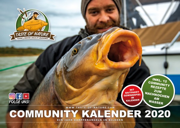 Community Fotokalender 2020 – DIN A3 Koch / Karpfen Kalender