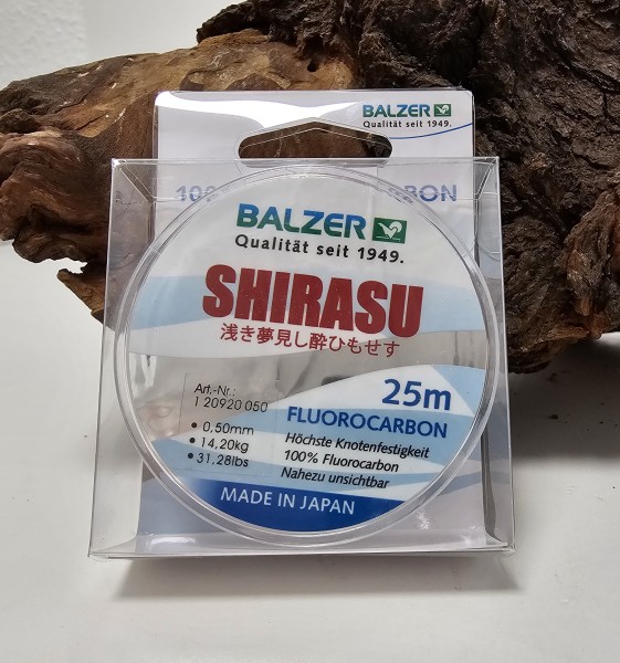 Balzer Shirasu Fluorocarbon 25m / 15m / 10m / 5m