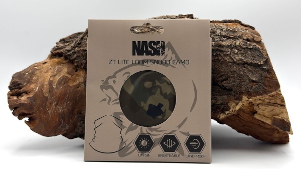 Nash ZT Lite Loom Snood Camo Schlauchtuch UPF50+ UV-Schutz