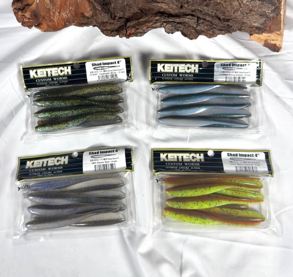 Keitech 4" Shad Impact 11cm 5g Pintail