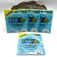 4,5m Knot 2 Kinky 1x1 Titanium 12lb 18lb 25lb knotbar 4,5m Knot 2 Kinky 1x1 Titanium 12lb 18lb 25lb knotbar