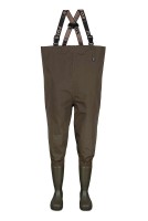 Fox Lightweight Chest Waders Khaki 41 42 43 44 45 46 Wathose