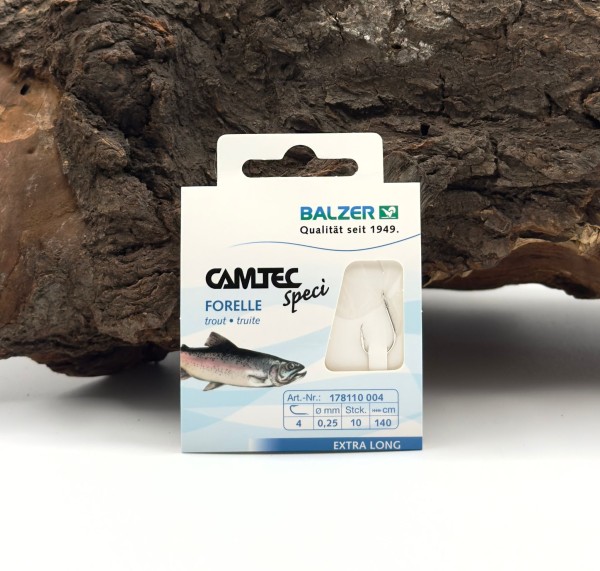 Balzer Camtec Speci Forelle/Sbiro Silber 140cm Gr. 4 6 8 10 12