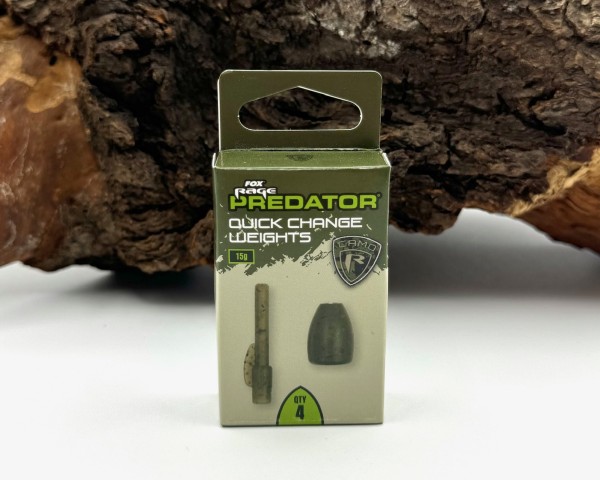 Fox Rage Predator Camo Quick Change Weights 5g-35g Schnellwechselgewichte