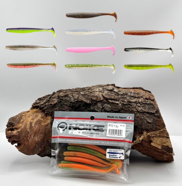 Noike Smokin´Swimmer 4" 10,2cm ca. 5g 6 Stück