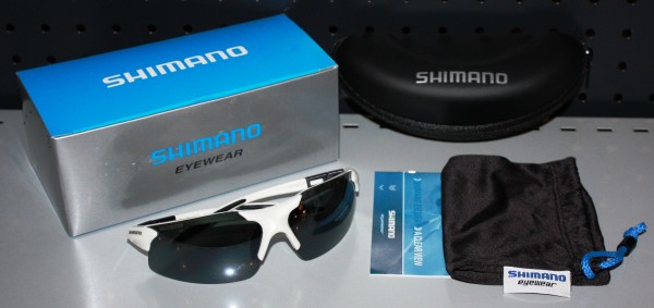Shimano Stradic Sunglass White Sonnenbrille Polbrille Race Brille NEW
