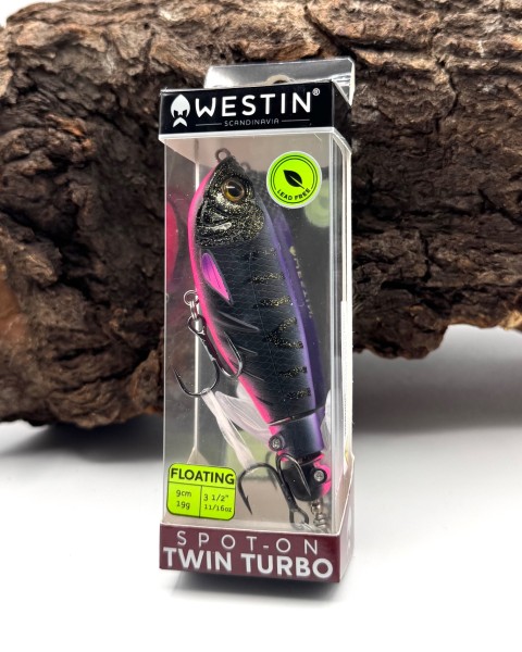 Westin Spot-On Twin Turbo 9cm 19g 5 Farben Oberflächenköder