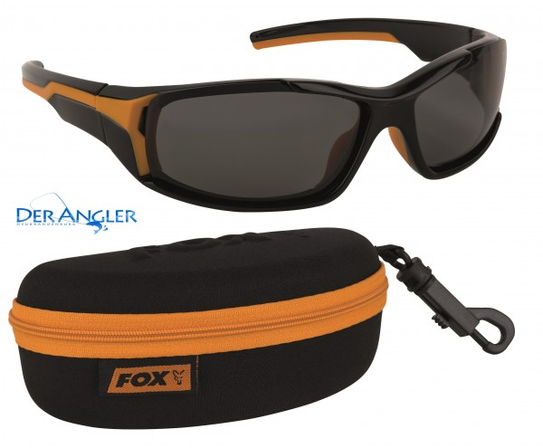 Sunglasses Vario Black Frame with 3 Lenses (black/grey/green)